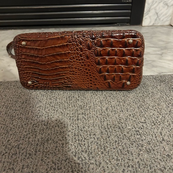 Brahmin Duxbury pecan satchel EUC - Picture 9 of 16